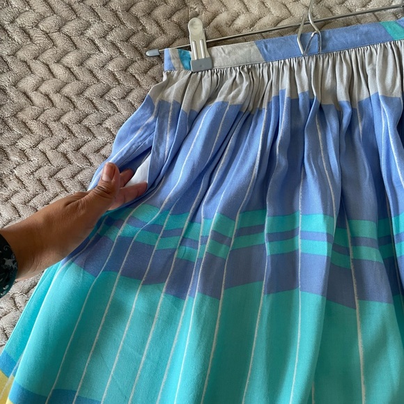 Vintage Colorful Striped Skirt - Picture 4 of 4